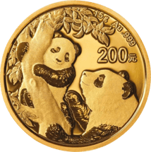 15g Gold China Panda 2021