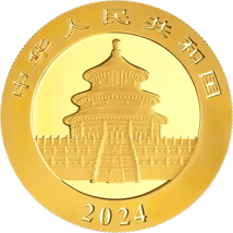 15g Gold China Panda 2024