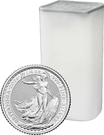 19 x 1/4 Unze Silber Britannia 2026