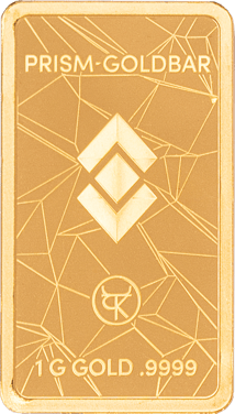 1g Goldbarren Prisma (Auflage: 5.000)