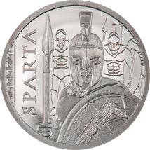 0,5g Platin Sparta 2023 PP (Auflage: 5.000 | Polierte Platte)