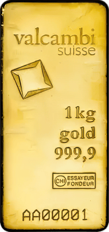 1kg Goldbarren Valcambi