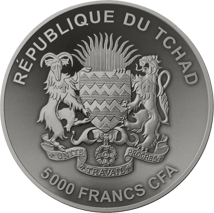 1kg Silber African Safari Giraffe 2019 (Auflage: 100 | Antik Finish | Zertifikat Nr. 100)