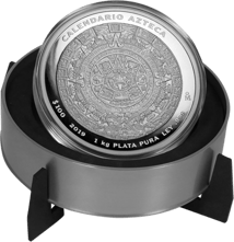 1kg Silber Aztekenkalender 2019 Prooflike (Auflage: 500 | Etui & Zertifikat)