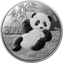 1kg Silber China Panda 2020 PP (Polierte Platte | Auflage: 20.000)