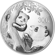 1kg Silber China Panda 2021 PP (Polierte Platte | Auflage: 20.000)