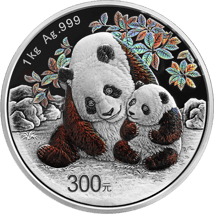 1kg Silber China Panda 2024 PP (Polierte Platte | Auflage: 10.000)