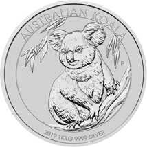 1kg Silber Koala 2019
