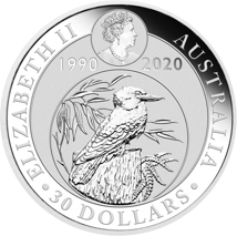 1kg Silber Kookaburra 2020