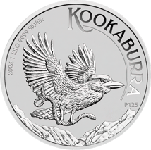 1kg Silber Kookaburra 2024