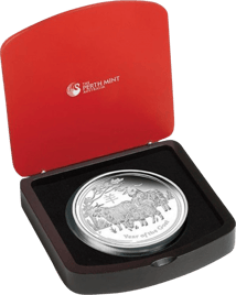 1kg Silber Lunar II Ziege 2015 PP (Auflage: 500 | Polierte Platte)