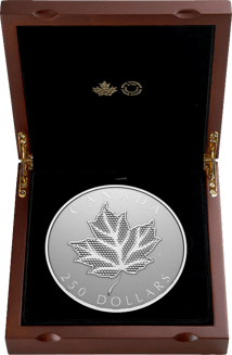 1kg Silber Pulsating Maple Leaf 2024 (Auflage: 400 | Reverse Proof)