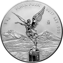 1kg Silber Mexiko Libertad 2017 Prooflike (Etui & Zertifikat)