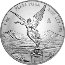 1kg Silber Mexiko Libertad 2019 (Auflage: 200)