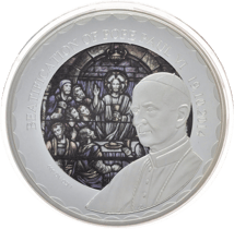 1kg Silber Papst Paul VI. 2014 (Auflage: 63 | coloriert)