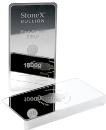 1kg Silber StoneX Münzbarren