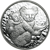 1kg Silbermünze Koala 2008