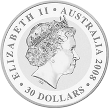 1kg Silbermünze Koala 2008