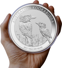 1kg Silbermünze Kookaburra 2017