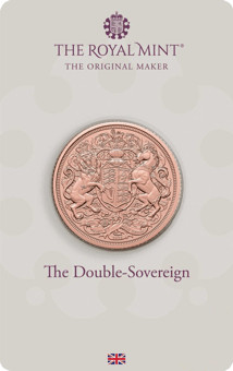 2 Pfund Goldmünze Double Memorial Sovereign Charles III. 2022 (im Blister)
