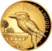 2 Unze Gold Kookaburra 2022 High Relief PP (Auflage: 125 | Polierte Platte)