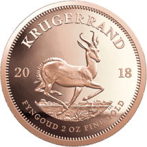2 Unze Gold Krügerrand 2018 PP (Auflage: 200)