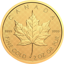 2 Unze Gold Maple Leaf 2021 (Auflage: 175 | Reverse Proof)
