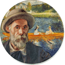 2 Unze Silber Auguste Renoir 2024 PP (Auflage: 999 | High Relief | coloriert | Polierte Platte)