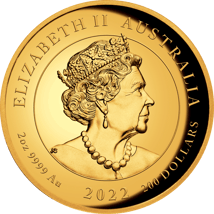 2 Unze Gold Australien Phönix 2022 (Auflage: 250 | High Relief | PP)