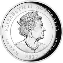 2 Unze Silber Australien Phönix 2022 (Auflage: 1.000)