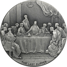 2 Unze Silber Das letzte Abendmahl (Bibel-Serie: Motiv 2/6) Jahrgang 2016