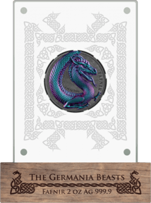 2 Unze Silber Fafnir 2020 (Auflage: 999 | High Relief | coloriert)