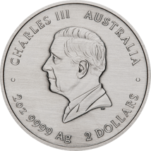 2 Unze Silber Emu Utingat 2025 (Auflage: 2.000 | Antik Finish)