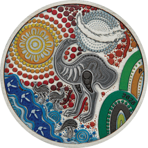 2 Unze Silber Emu Utingat 2025 (Auflage: 2.000 | Antik Finish)