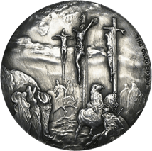 2 Unze Silber Kreuzigung (Bibel-Serie: Motiv 2/6) 2015