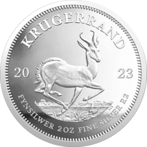 2 Unze Silber Krügerrand 2023 PP (Auflage: 10.000 | Polierte Platte)