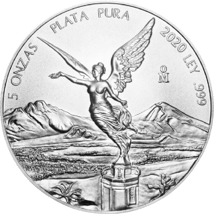 2 Unze Silber Mexiko Libertad 2020