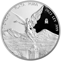 2 Unze Silber Libertad 2023 (Auflage: 3.800 | Polierte Platte)