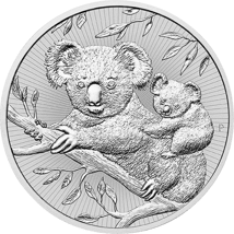 2 Unze Silbermünze Koala 2018