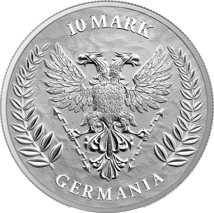 2 Unzen Silber Germania 2023 (Auflage: 2.500)