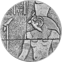 2 Unzen Silber Horus 2016 (Auflage: 25.000 | Ägyptische Relikte)