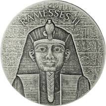 2 Unzen Silber König Ramses II 2017 (Auflage: 25.000)