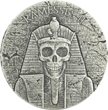 2 Unzen Silber König Ramses II Jenseits 2017 (Auflage: 25.000)