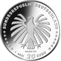 20 Euro Sendung mit der Maus 2021 PP (Auflage: 120.000 | Polierte Platte)