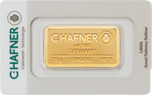 20 g Goldbarren C. Hafner