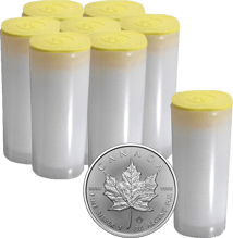 200 x 1 Unze Silber Maple Leaf 2026