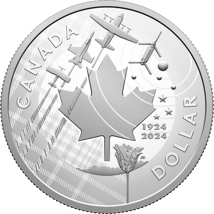 Silber Royal Canadian Air Force 2024 PP (Auflage: 35.000 | Polierte Platte)