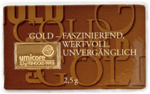 2,5 g Umicore Goldbarren (Faszination)