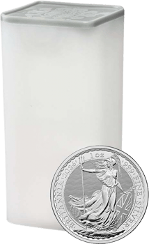 25 x 1 Unze Silber Britannia 2026
