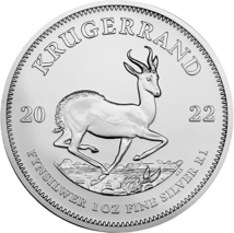 25 x 1 Unze Silber Krügerrand 2022